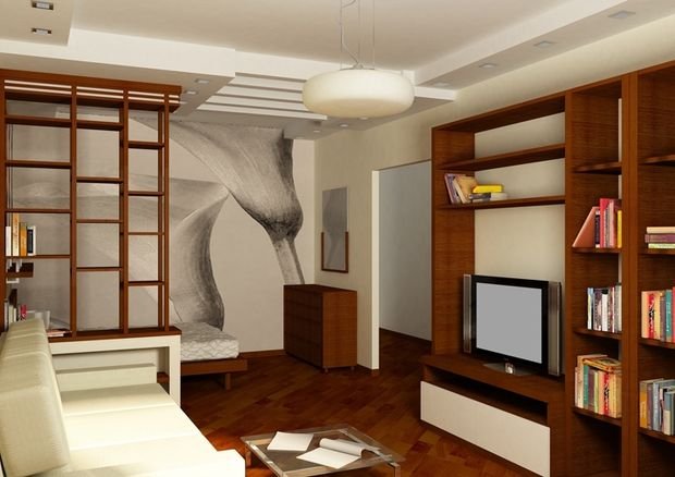 Фотография: Спальня в стиле Современный, Декор интерьера, Малогабаритная квартира, Квартира, Студия – фото на INMYROOM