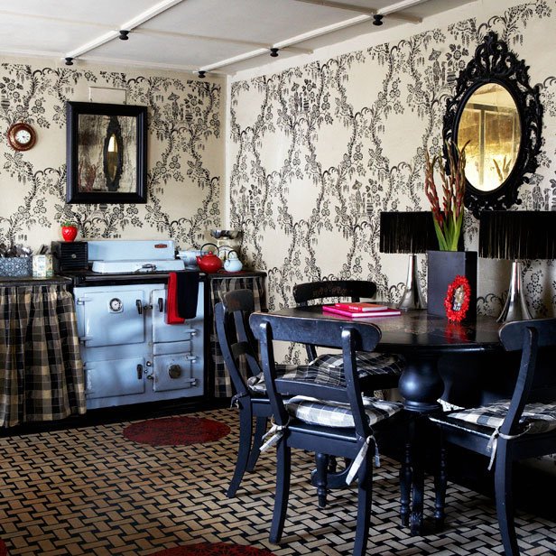 Фотография: Кухня и столовая в стиле Эклектика, Дизайн интерьера – фото на INMYROOM