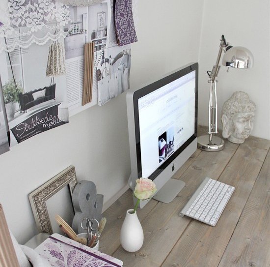 Рабочий настрой: 4 идеи декора домашнего офиса