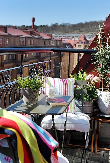 Фотография: Балкон, Терраса в стиле Прованс и Кантри, Современный, Интерьер комнат – фото на INMYROOM