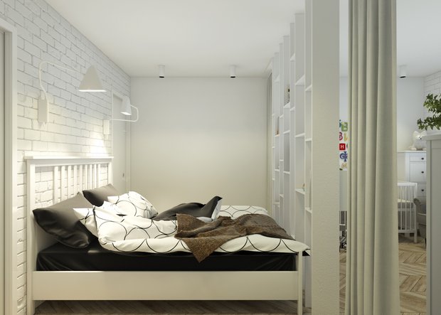 Фотография: Спальня в стиле Скандинавский, Квартира, Дома и квартиры, IKEA – фото на INMYROOM