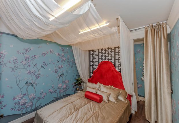 Фотография: Спальня в стиле Современный, Восточный, Декор интерьера, Интерьер комнат, Баухауз – фото на INMYROOM