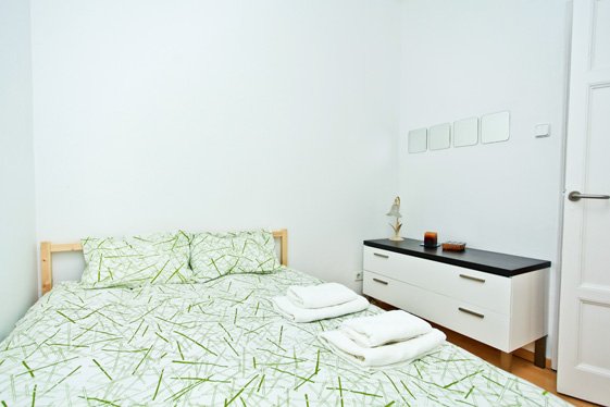 Фотография: Спальня в стиле Скандинавский, Современный, Квартира, Дома и квартиры, Барселона – фото на INMYROOM