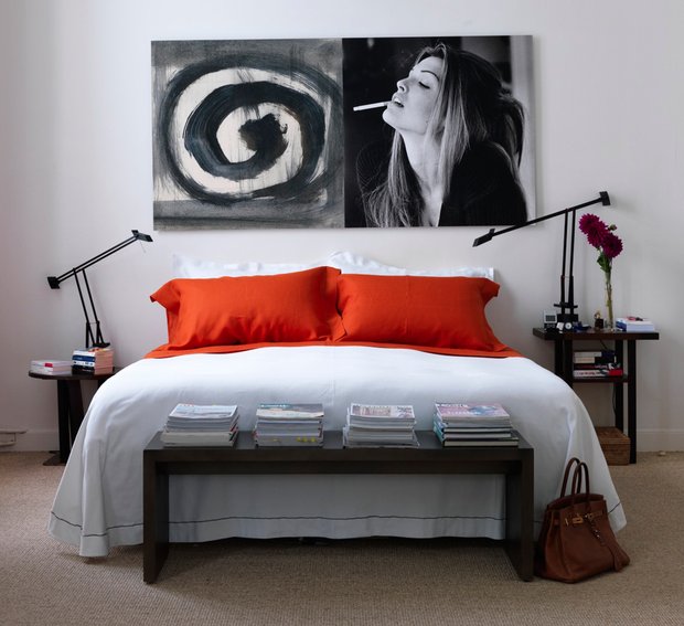 Фотография: Спальня в стиле Современный, Интерьер комнат, Цвет в интерьере, Советы – фото на INMYROOM