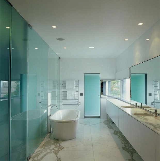 Фотография: Ванная в стиле Современный, Дом, Австралия, Дома и квартиры – фото на INMYROOM