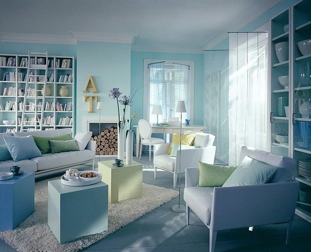 Фотография:  в стиле , Декор интерьера, Квартира, Дом, Декор, Синий – фото на INMYROOM