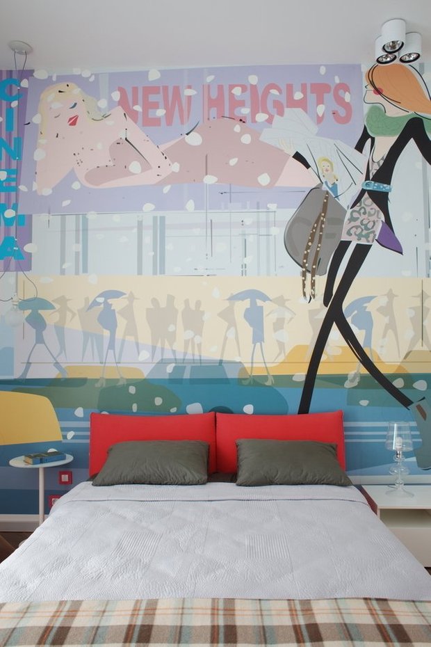 Фотография: Спальня в стиле Современный, Индустрия, Люди, Международная Школа Дизайна – фото на INMYROOM
