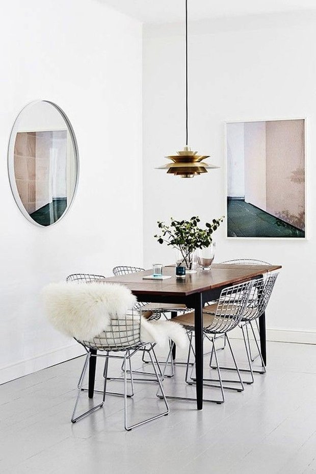 Фотография: Кухня и столовая в стиле Лофт, Интерьер комнат, Обеденная зона – фото на INMYROOM