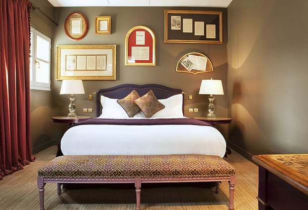 Фотография: Спальня в стиле Современный, Франция, Дома и квартиры, Городские места, Отель – фото на INMYROOM