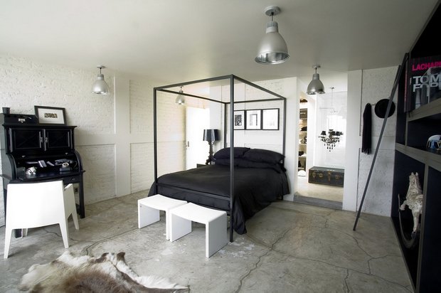 Фотография: Спальня в стиле Лофт, Дизайн интерьера, Декор, Индустриальный – фото на INMYROOM