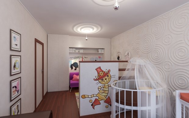 Фотография: Детская в стиле Современный, Квартира, Дома и квартиры – фото на INMYROOM