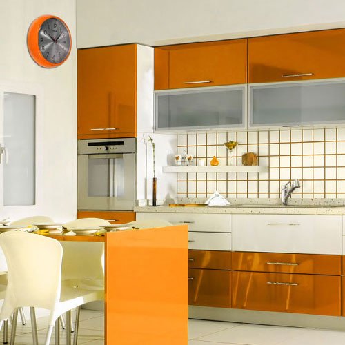 Фотография: Кухня и столовая в стиле Современный, Декор интерьера, Часы, Декор дома – фото на INMYROOM