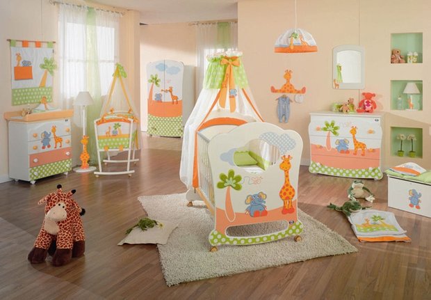Фотография: Детская в стиле Современный, Декор интерьера, Интерьер комнат, Мебель и свет – фото на INMYROOM