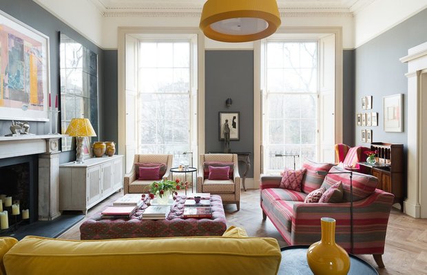 Фотография: Гостиная в стиле Прованс и Кантри, Декор интерьера, Квартира, Англия – фото на INMYROOM