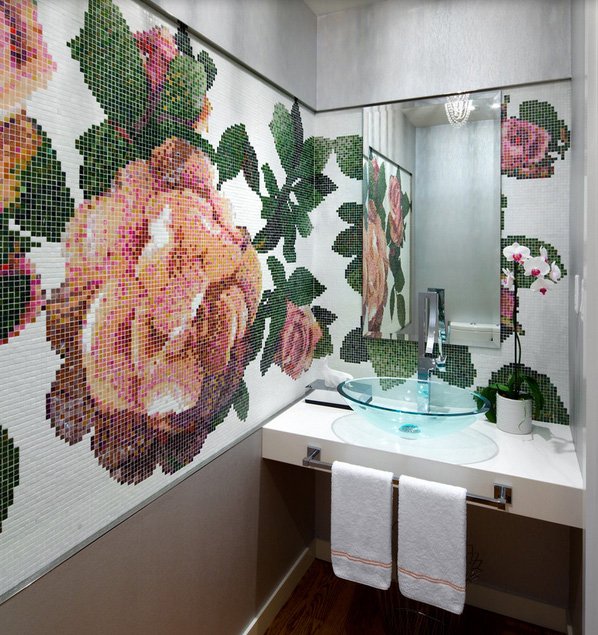 Фотография: Ванная в стиле Восточный, Интерьер комнат, Декоративная штукатурка – фото на INMYROOM