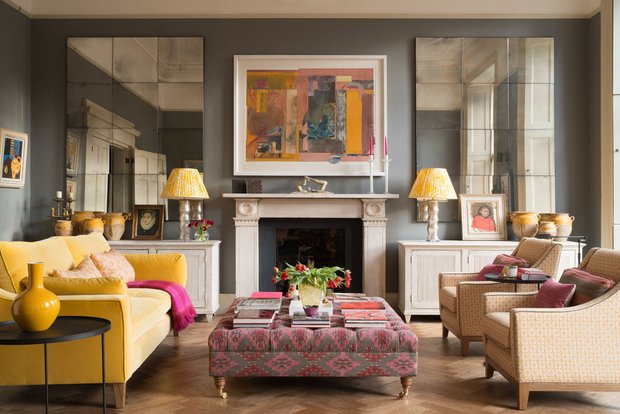 Фотография: Гостиная в стиле Прованс и Кантри, Декор интерьера, Квартира, Англия – фото на INMYROOM