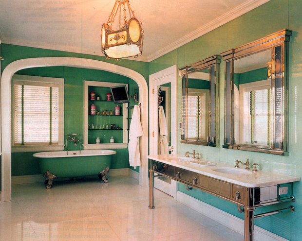 Фотография: Ванная в стиле Прованс и Кантри, Интерьер комнат – фото на INMYROOM
