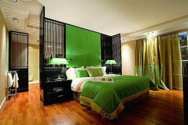Фотография: Спальня в стиле Классический, Современный, Декор интерьера, Квартира, Дом, Декор, Зеленый – фото на INMYROOM