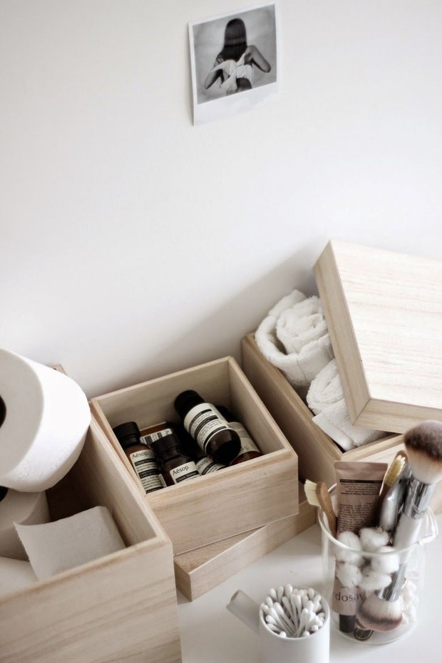 Фотография:  в стиле , Ванная, Советы, хранение, хранение в ванной комнате – фото на INMYROOM
