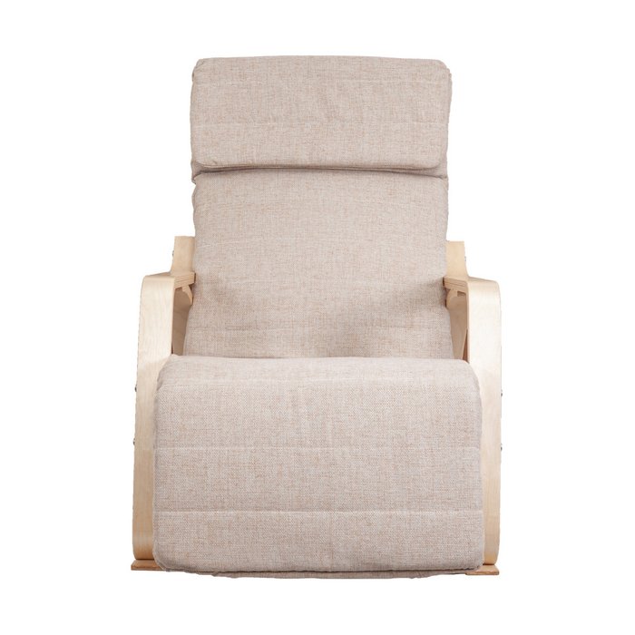 Кресло-качалка Smart  бежевого цвета - купить Интерьерные кресла по цене 14450.0