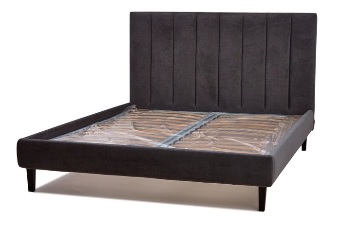 Кровать Клэр 160х200 темно-коричневого цвета с подъемным механизмом