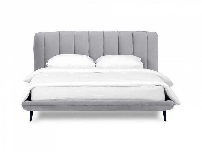 Кровать Amsterdam 160х200 серого цвета