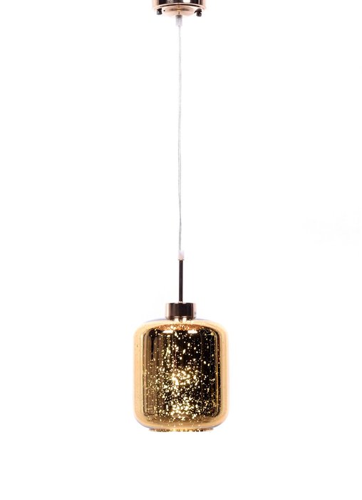 Подвесной светильник Alacosmo золотого цвета