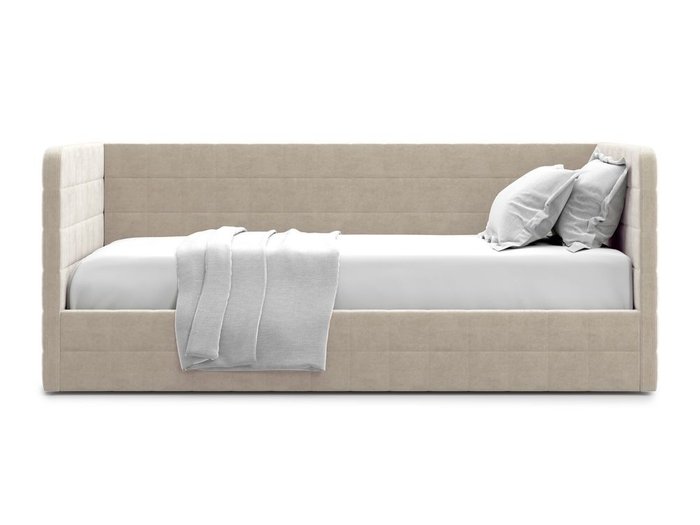 Кровать с подъемным механизмом Brenta 120х200 бежевого цвета