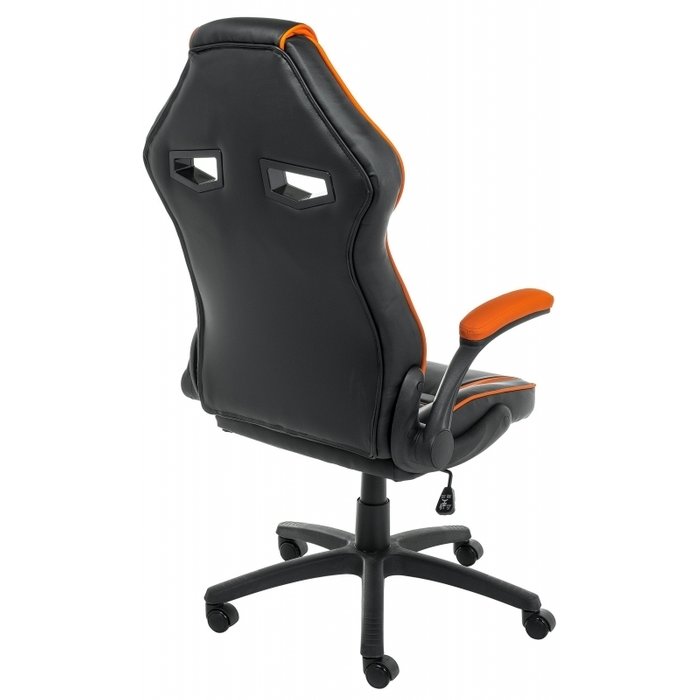 Компьютерное кресло Monza оранжево-черного цвета