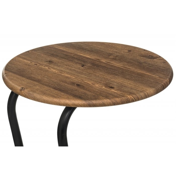 Кофейный столик Андромеда с коричневой столешницей 