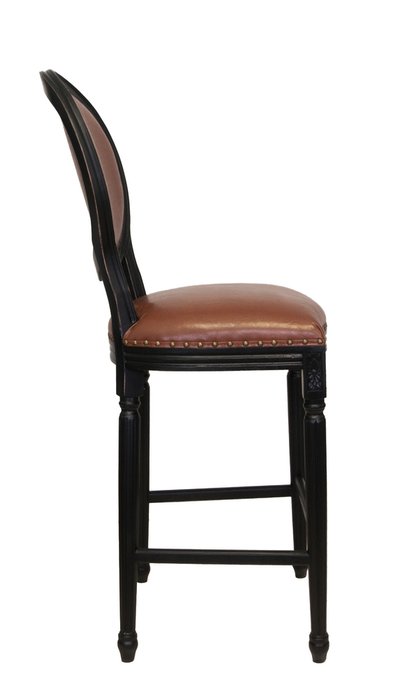 Барный стул Filon Brown с каркасом из массива каучукового дерева
