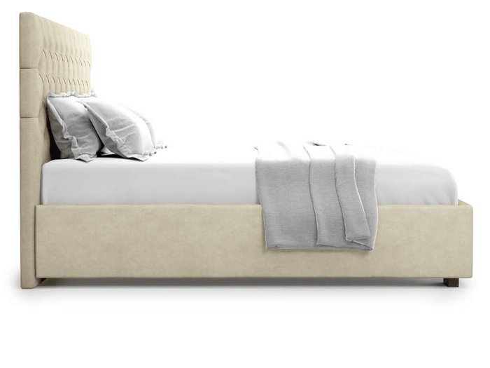 Кровать Nemi  без подъемного механизма 180х200 бежевого цвета