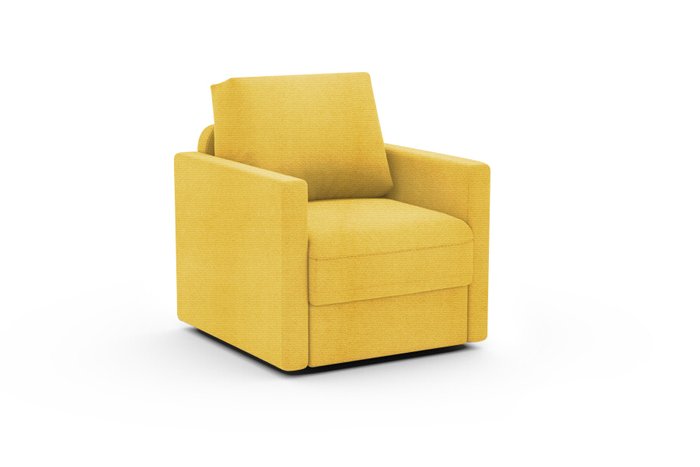 Кресло Винс желтого цвета
