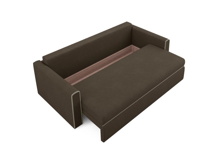 Диван-кровать Franz темно-коричневого цвета