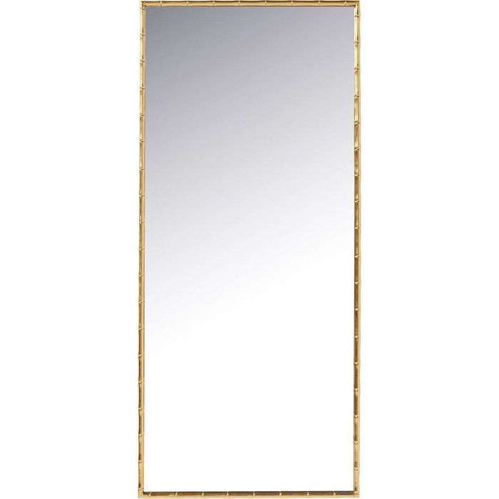 Настенное зеркало Hipster в раме золотого цвета
