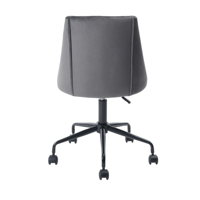 Кресло офисное Сиана серого цвета
