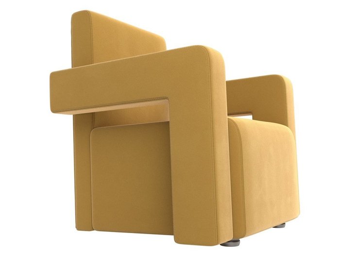 Кресло Рамос желтого цвета