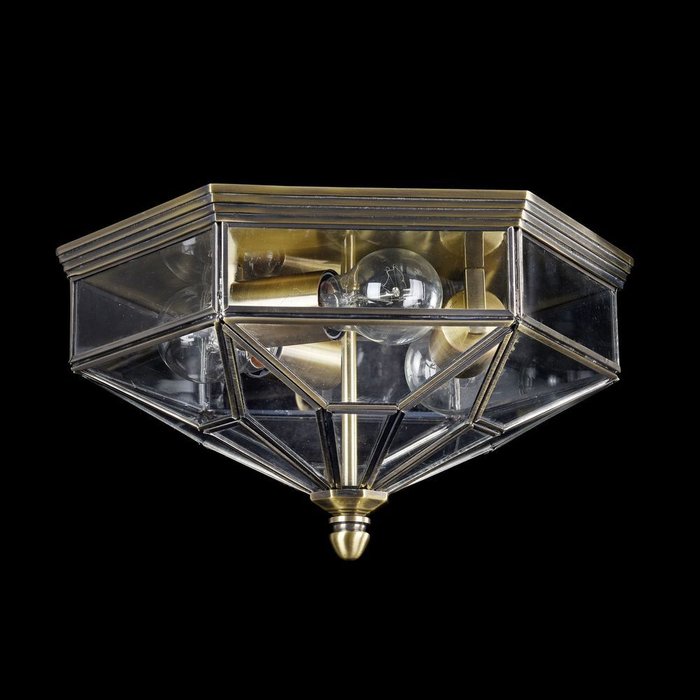 Потолочный светильник Zeil со стеклянным плафоном