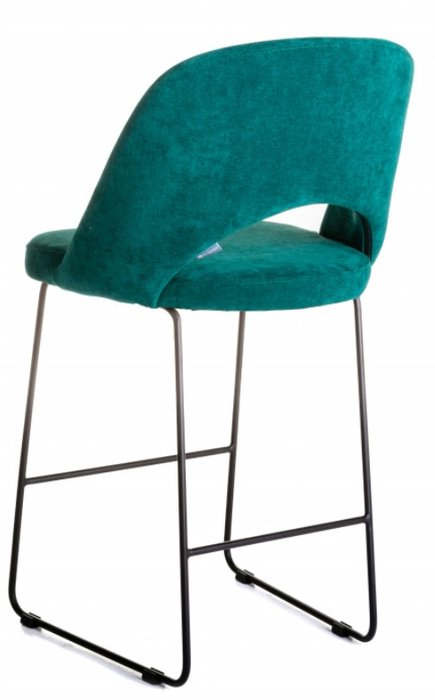Кресло барное Lars изумрудного цвета