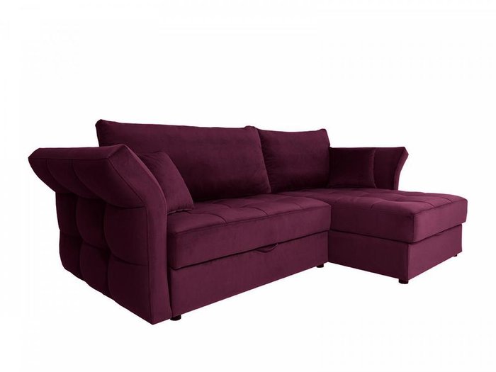Угловой диван-кровать Wing пурпурного цвета - купить Угловые диваны по цене 122700.0