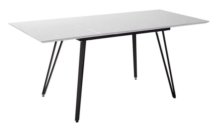 Стол раскладной Диего со столешницей цвета серого мрамора