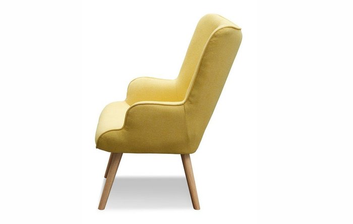 Кресло Hygge желтого цвета