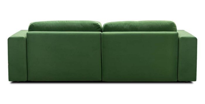 Прямой модульный диван-кровать Тулон зеленого цвета
