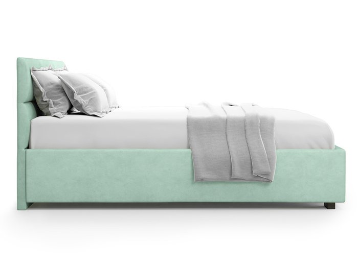 Кровать Bolsena без подъемного механизма 180х200 ментолового цвета