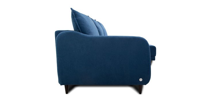 Угловой диван-кровать Бьёрг синего цвета - лучшие Угловые диваны в INMYROOM