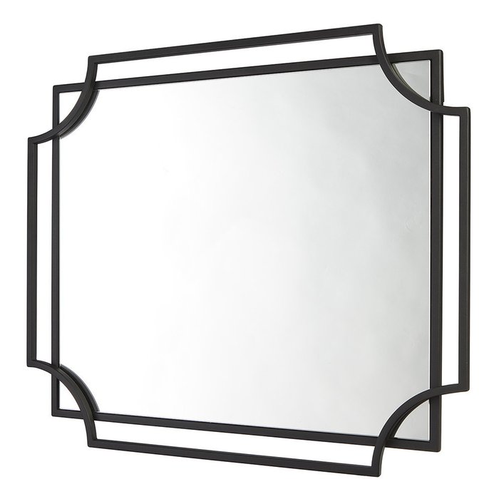 Зеркало настенное Инсбрук в черной раме
