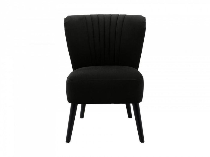 Кресло Barbara черного цвета 