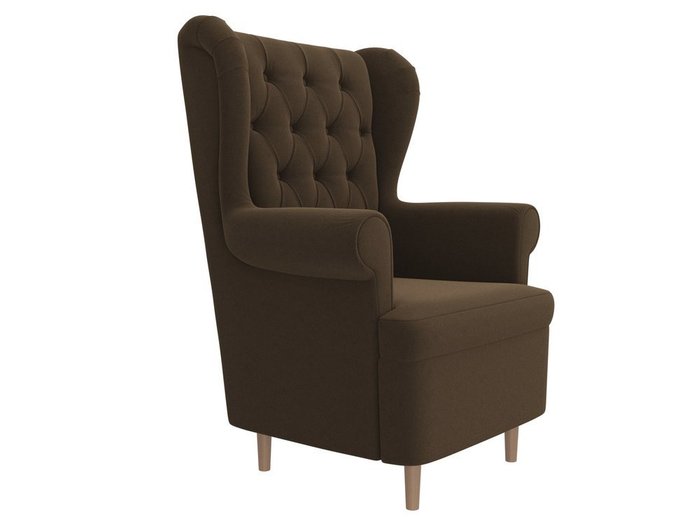 Кресло Торин Люкс темно-коричневого цвета