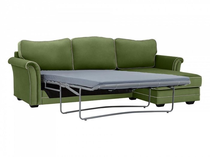 Угловой диван-кровать Sydney зеленого цвета 