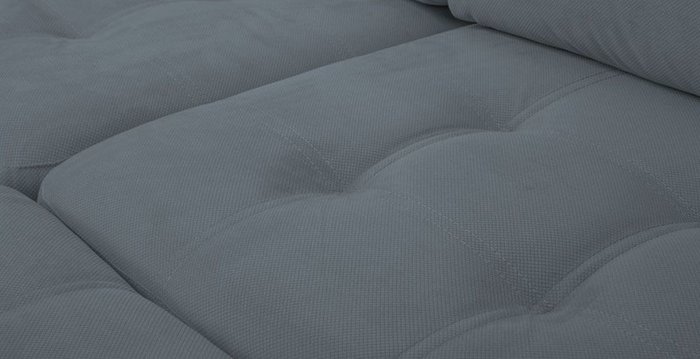 Угловой диван-кровать Бруно серого цвета
